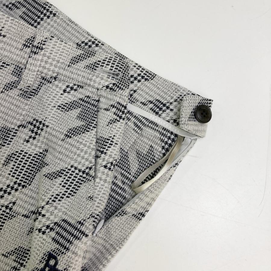 PEARLY GATES パーリーゲイツ  コットン混 プリーツスカート 千鳥 グレンチェック柄 グレー系 00 ゴルフウェア レディースの画像