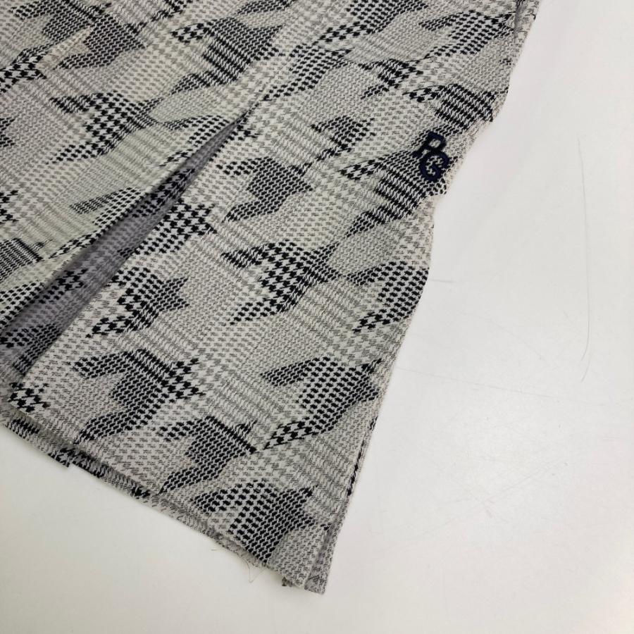PEARLY GATES パーリーゲイツ  コットン混 プリーツスカート 千鳥 グレンチェック柄 グレー系 00 ゴルフウェア レディースの画像
