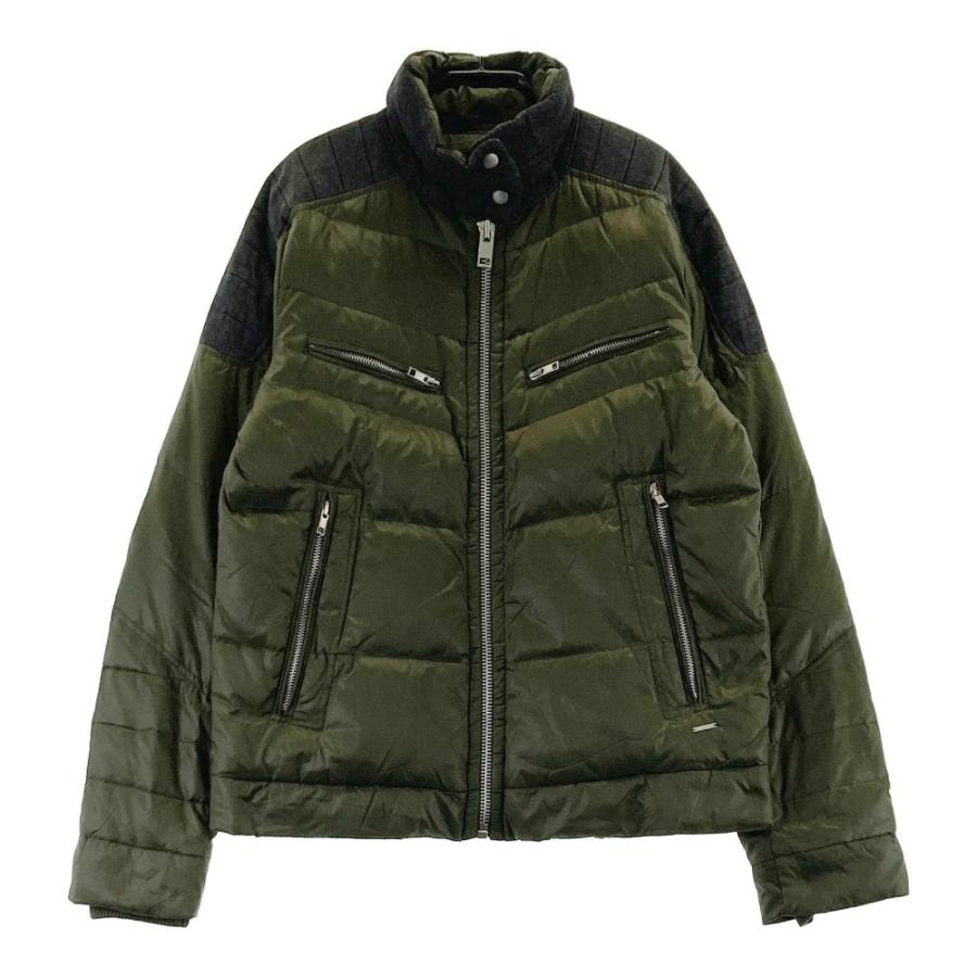DIESEL（ディーゼル） 中綿ジャケット カーキ系 S メンズ : ブランド