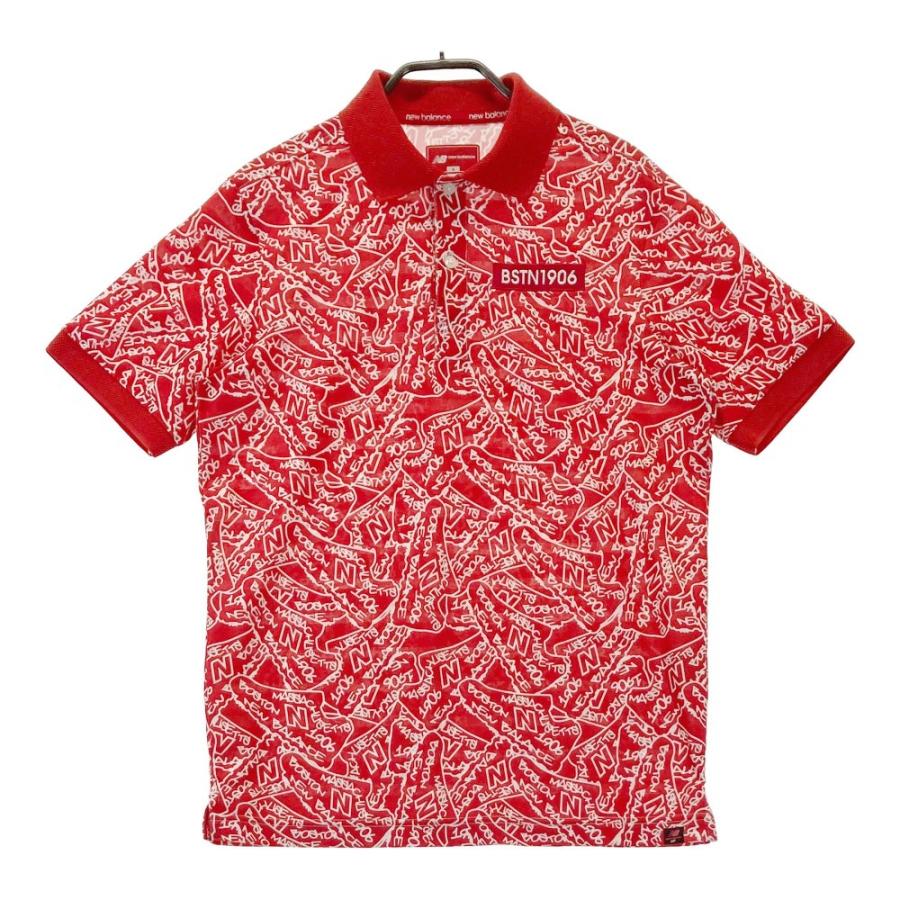 New Balance Golf ニューバランス 半袖 ポロシャツ 総柄 4 New Balance Golf（ニューバランスゴルフ） ニューバランス 半袖