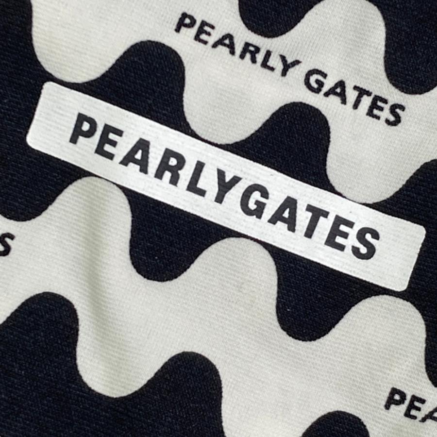 PEARLY GATES パーリーゲイツ ハイネック 半袖Tシャツ ウェーブ PEARLY GATES パーリーゲイツ ハイネック 半袖Tシャツ ウェーブ