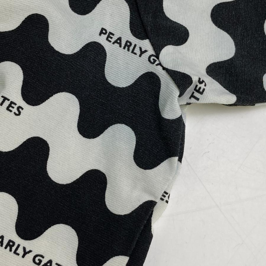 PEARLY GATES パーリーゲイツ ハイネック 半袖Tシャツ ウェーブ PEARLY GATES パーリーゲイツ ハイネック 半袖Tシャツ ウェーブ