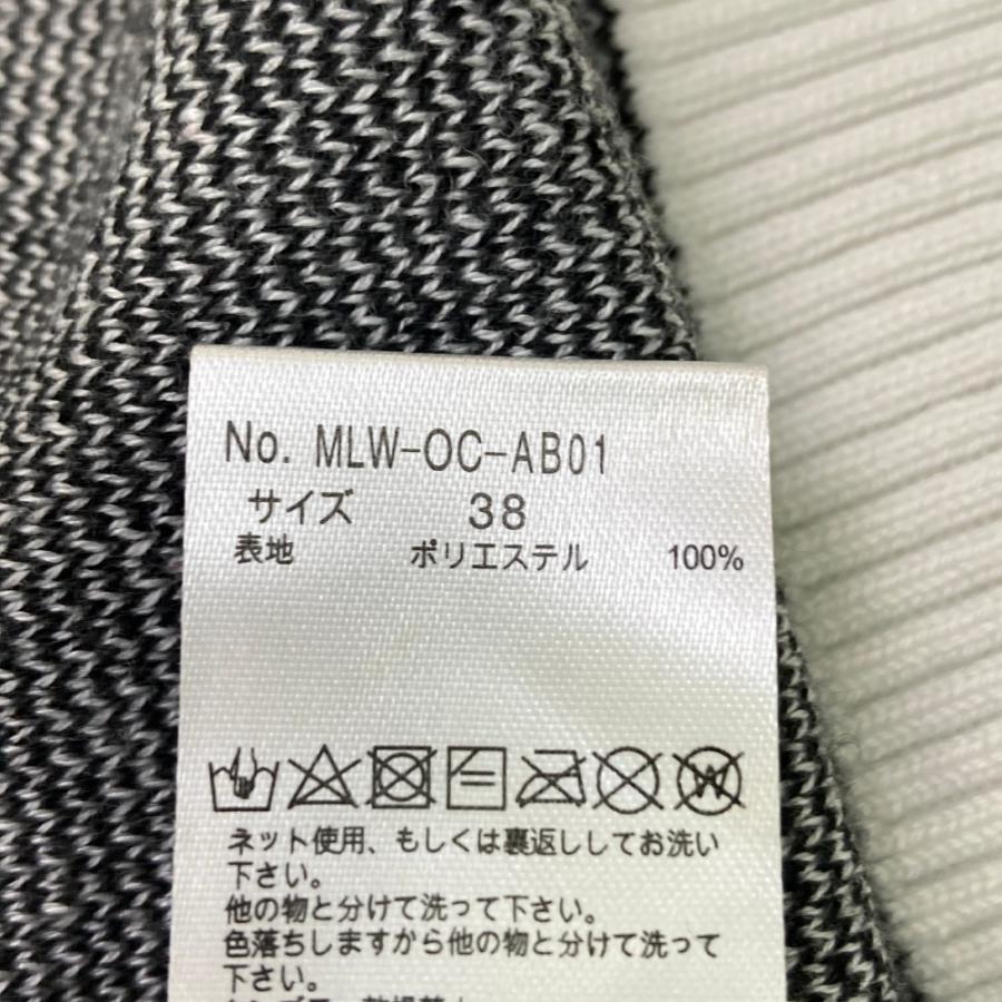 MARK\u0026LONA マークアンドロナ  ニットセーター スワロフスキー  ブラック系 38 ゴルフウェア レディース_3