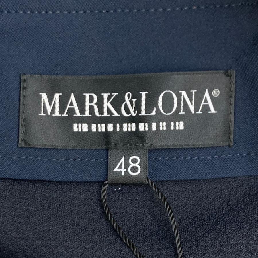 MARK&LONA マークアンドロナ 切替 ジップジャケット ネイビー系 48 ゴルフウェア メンズ_2