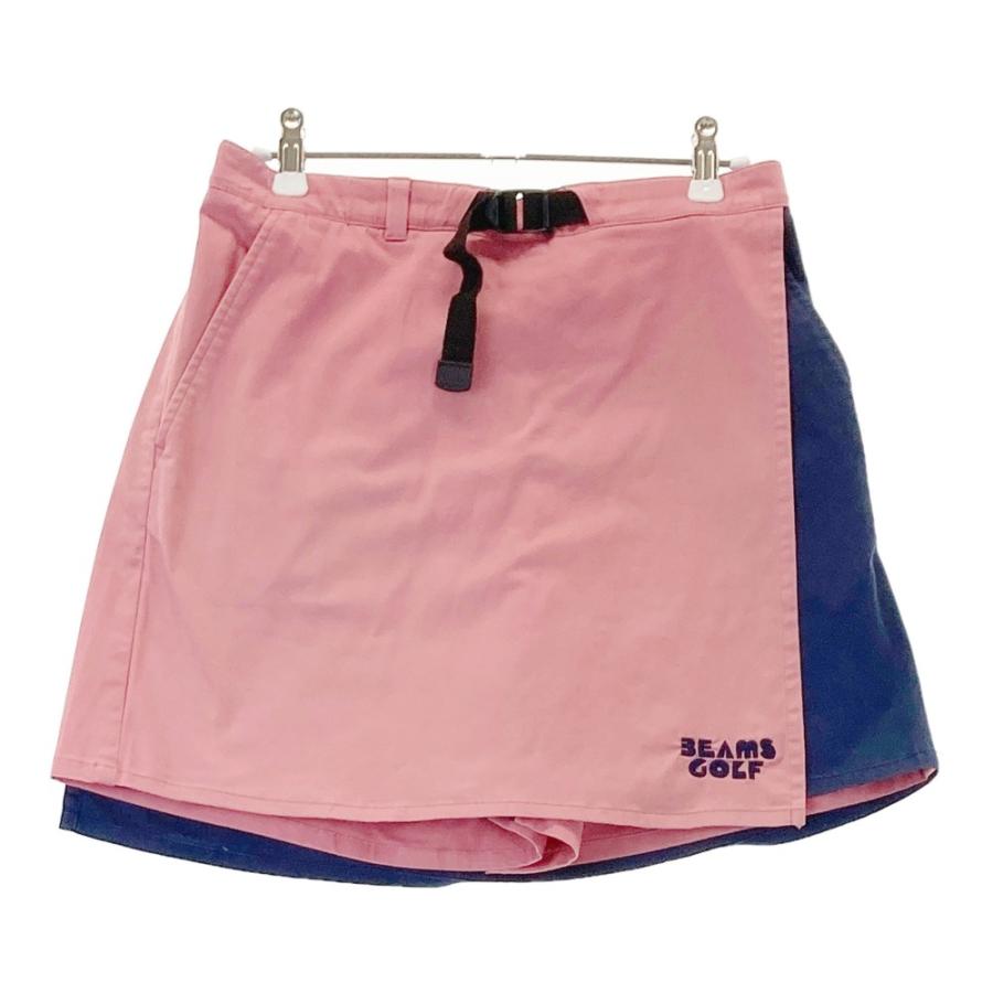 BEAMS GOLF（ビームス ゴルフ） インナー付 ストレッチスカート ピンク