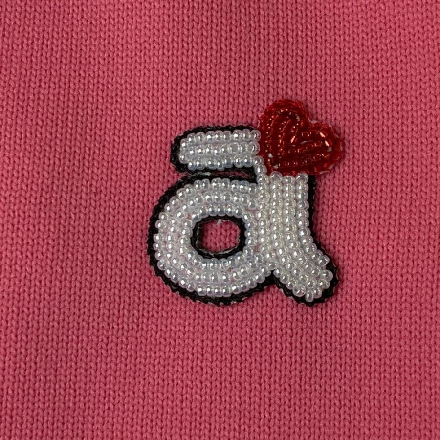 ARCHIVIO アルチビオ A258201 ジップジャケット ビーズ刺繍 ピンク系 38 ゴルフウェア レディース_3