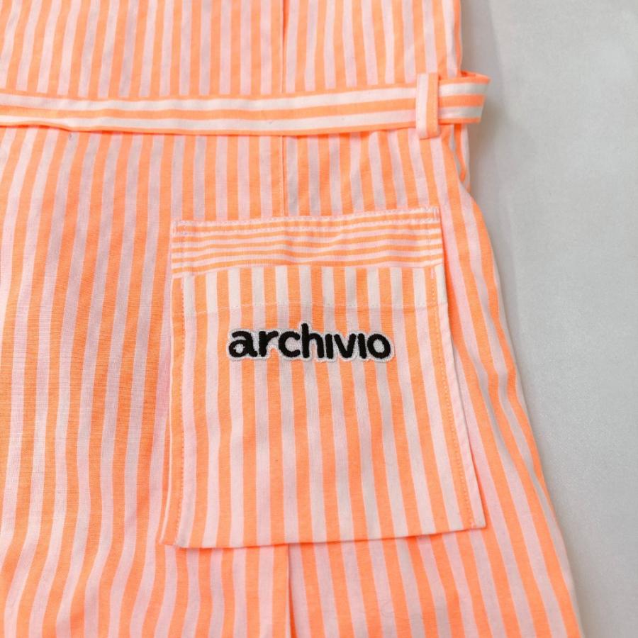 archivio ストライプ ノースリーブワンピース 36 archivio ストライプ ノースリーブワンピース 36 archivio ストライプ