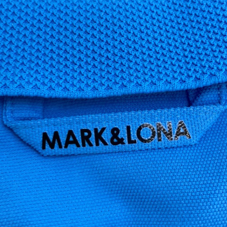 MARK&LONA マークアンドロナ 半袖 ポロシャツ ブルー系 52