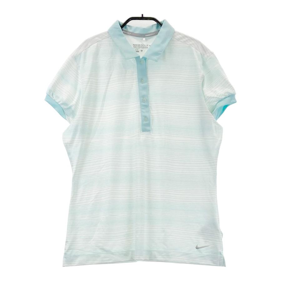 NIKE（ナイキ） NIKE GOLF ナイキゴルフ 半袖ポロシャツ ボーダー柄