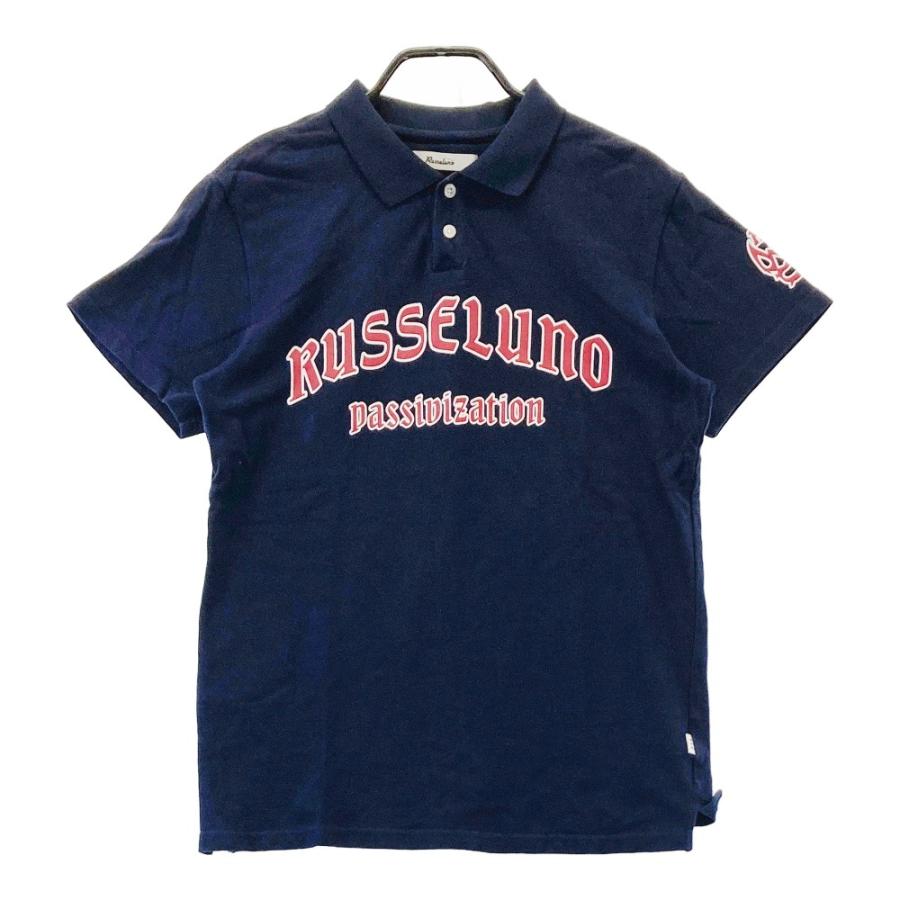 Russeluno（ラッセルノ） 半袖ポロシャツ ルチャ ネイビー系 5 ゴルフ