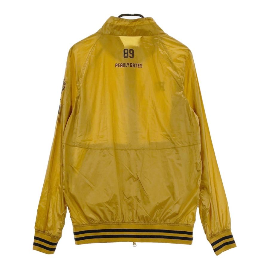 PEARLY GATES ナイロンジャケット　フルジップ　サイズ5 薄手 ワッペンデザイン ナイロンタフタ フルジップジャケット｜PEARLY