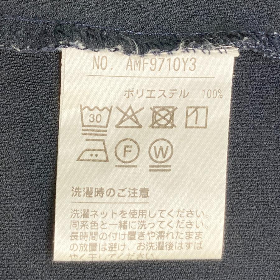 and per se（アンパスィ） 半袖ポロシャツ 総柄 ネイビー系 M ゴルフ