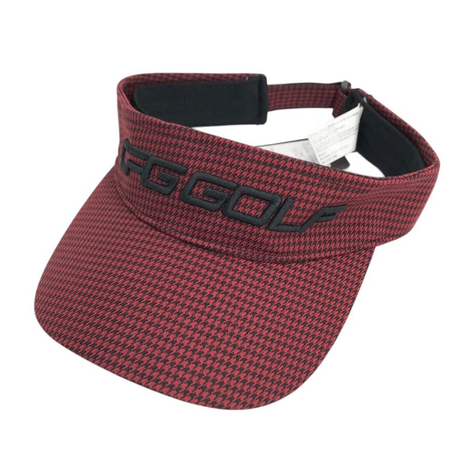 CPG GOLF 【新品】CPG GOLF シーピージーゴルフ サンバイザー 千鳥柄 