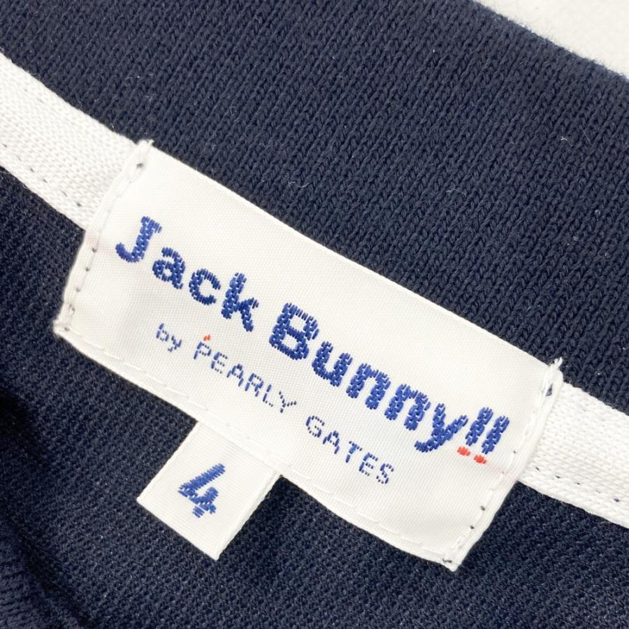 JACK BUNNY ジャックバニー 半袖ポロシャツ ネイビー系 4 ゴルフ JACK BUNNY ジャックバニー 半袖ポロシャツ ネイビー系 4 ゴルフ