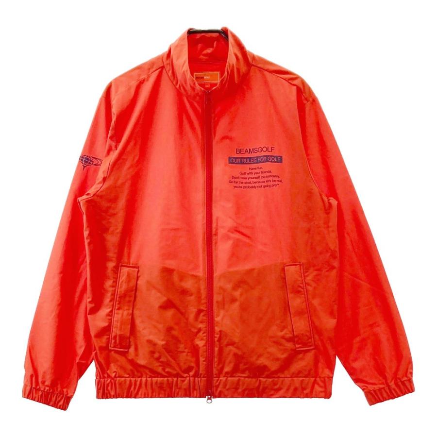 BEAMS GOLF（ビームス ゴルフ） ジップジャケット オレンジ系 L ゴルフ