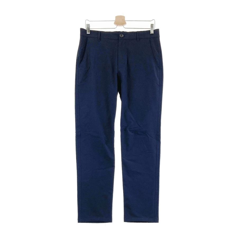 新品 ゾーイ/ZOY ゴルフ　秋冬 裏起毛 防風・撥水 ストレッチパンツ/W82 ZOY（ゾーイ） 071414401 ナイロン ストレッチパンツ ネイビー系 82