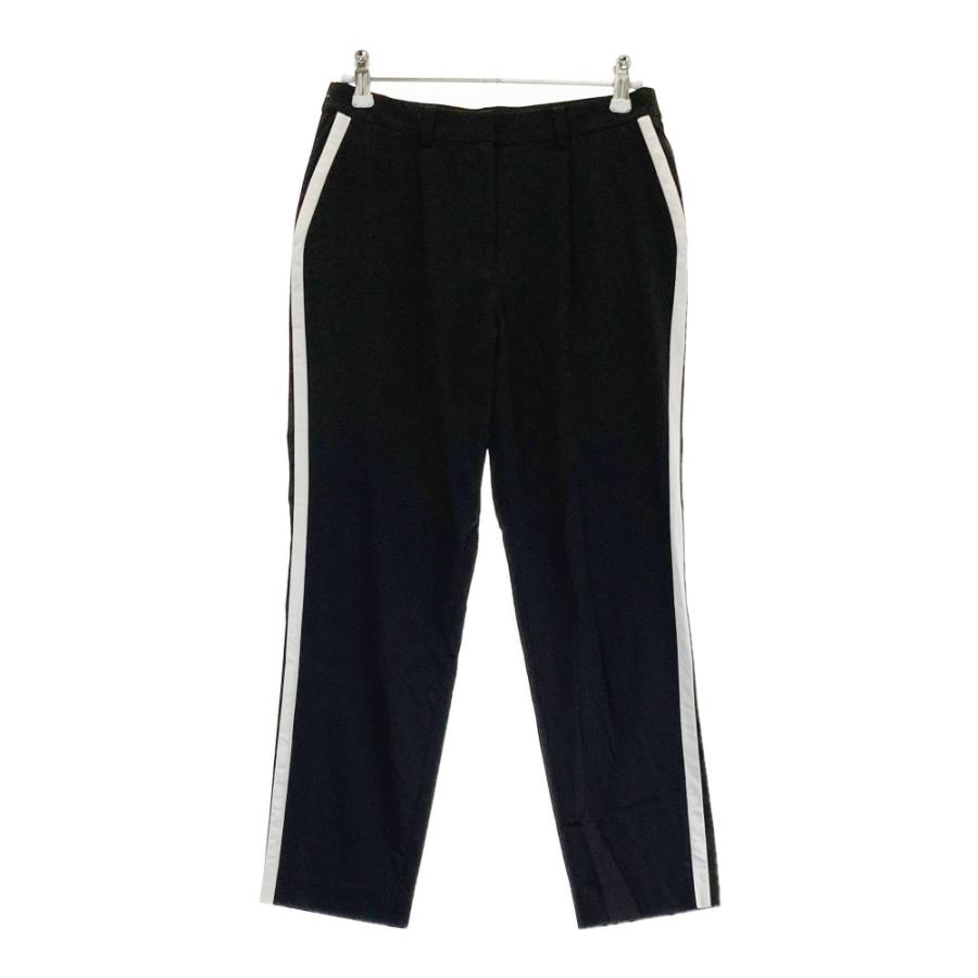 LANVIN SPORT ストレッチ綿 黒パンツ レディース LANVIN SPORT（ランバンスポール） ランバン スポール ストレッチ