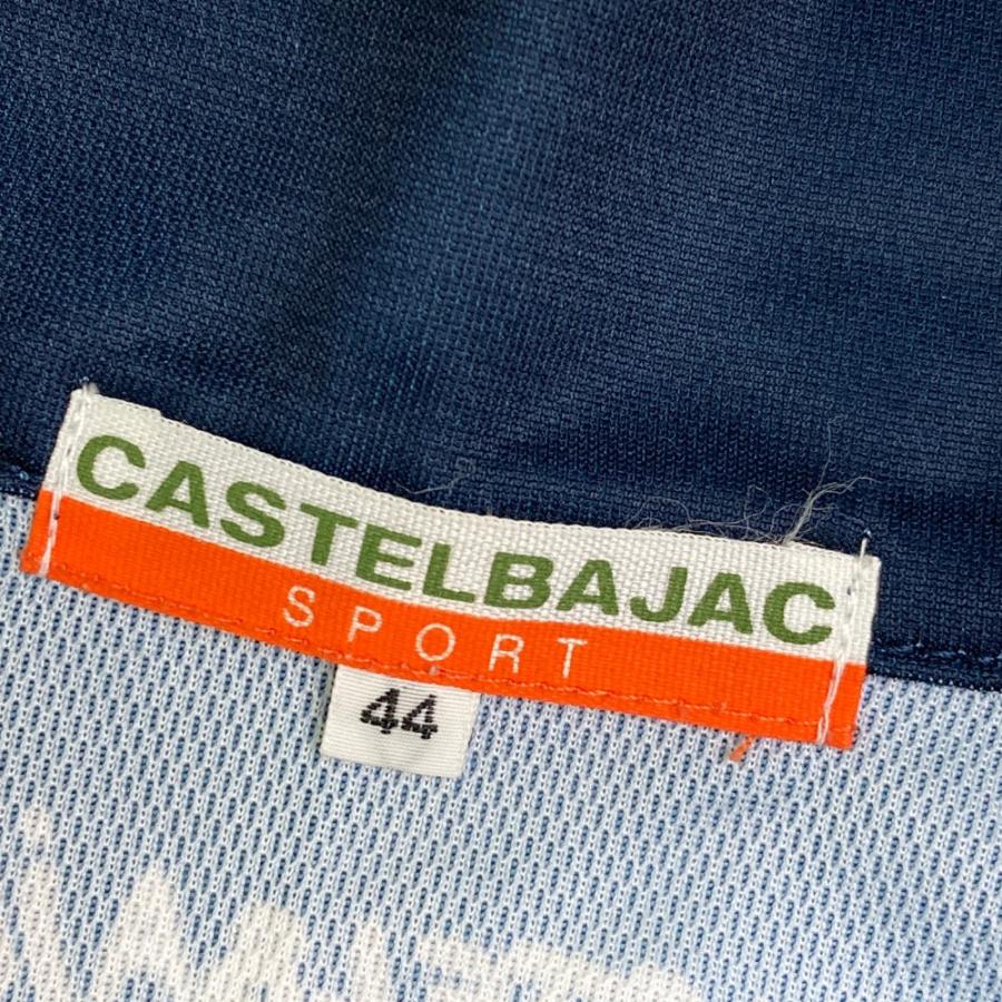 CASTELBAJAC（カステルバジャック） ハーフジップ半袖Tシャツ 総柄