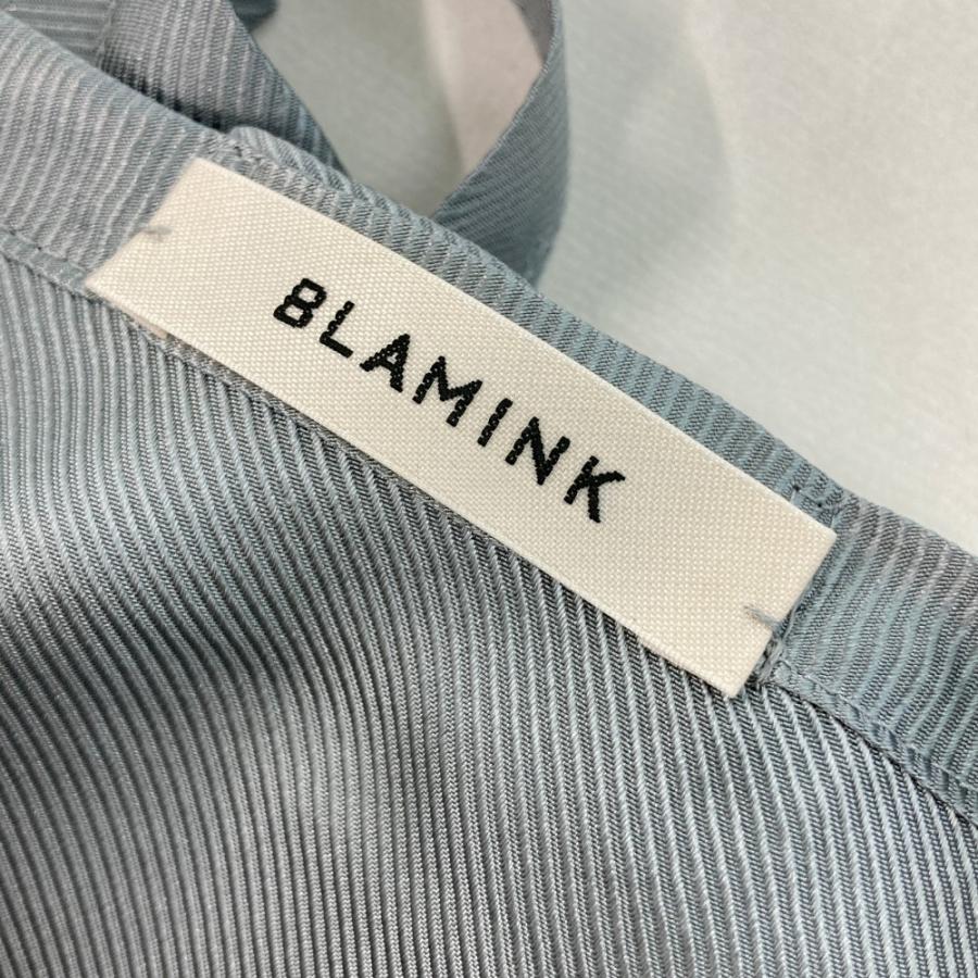 BLAMINK ブラミンク シルクブラウス グレー系 レディース : ブランド