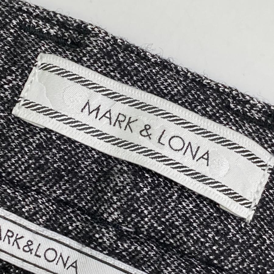 MARK&LONA（マークアンドロナ） ウール混 ロングパンツ ブラック系 XL