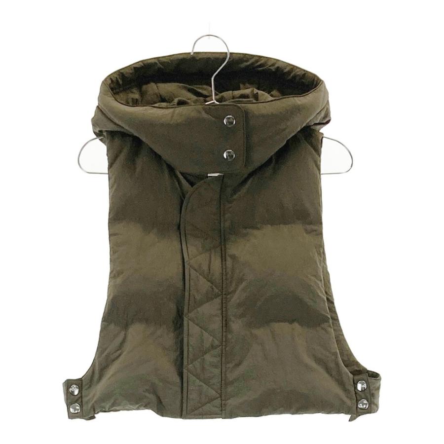 新品　UN3D ダウンベスト　アンスリード　 ショートベスト　ベスト　カーキ 新品 UN3D ダウンベスト アンスリード ショートベスト ベスト カーキ