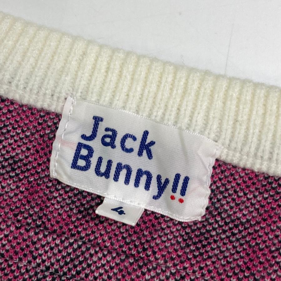 Jack Bunny!! JACK BUNNY ジャックバニー ニットセーター チェック柄