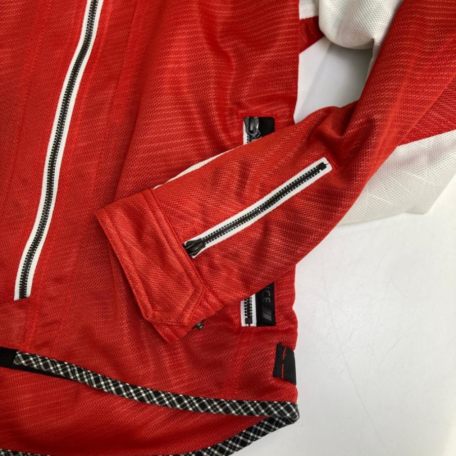 クシタニ（KUSHITANI） K-2369 フルメッシュパーカージャケット レッド