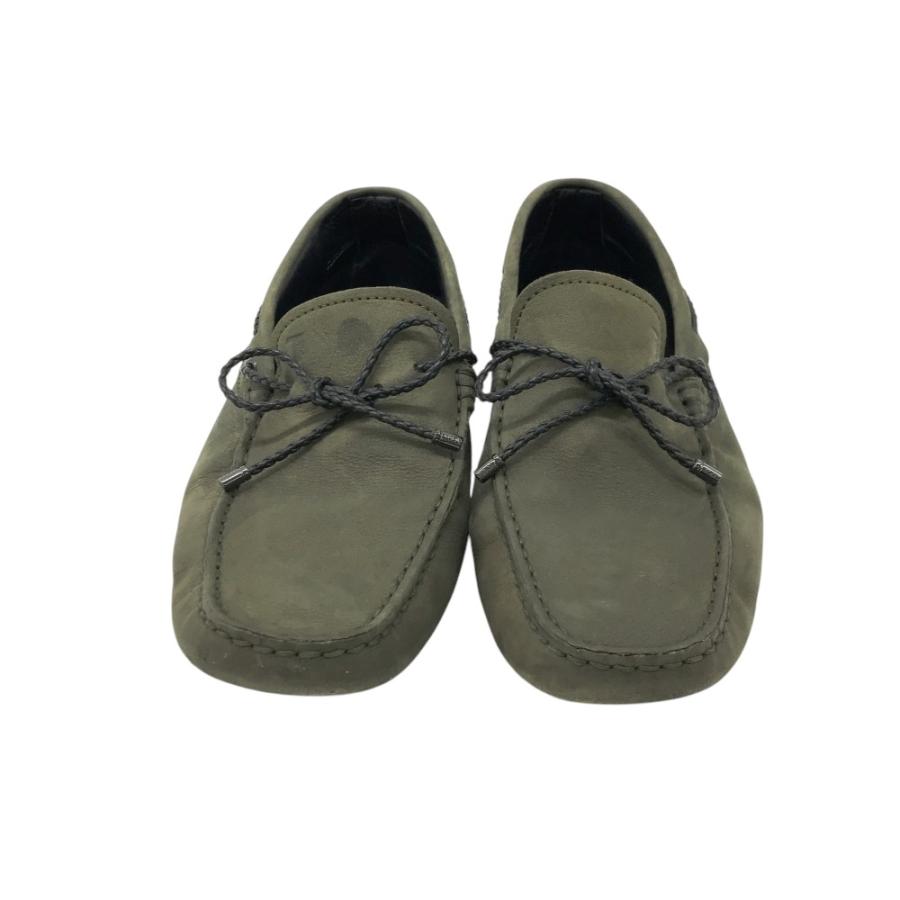 【美品】TOD'S ゴンミーニドライビングシューズ グリーン26.5cm メンズ TOD'S ゴンミーニドライビングシューズ グリーン26.5cm