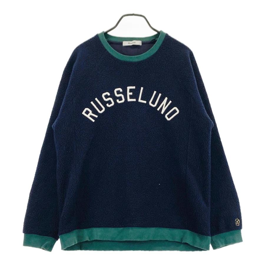 Russeluno（ラッセルノ） ボアブルゾン ネイビー系 5 ゴルフウェア