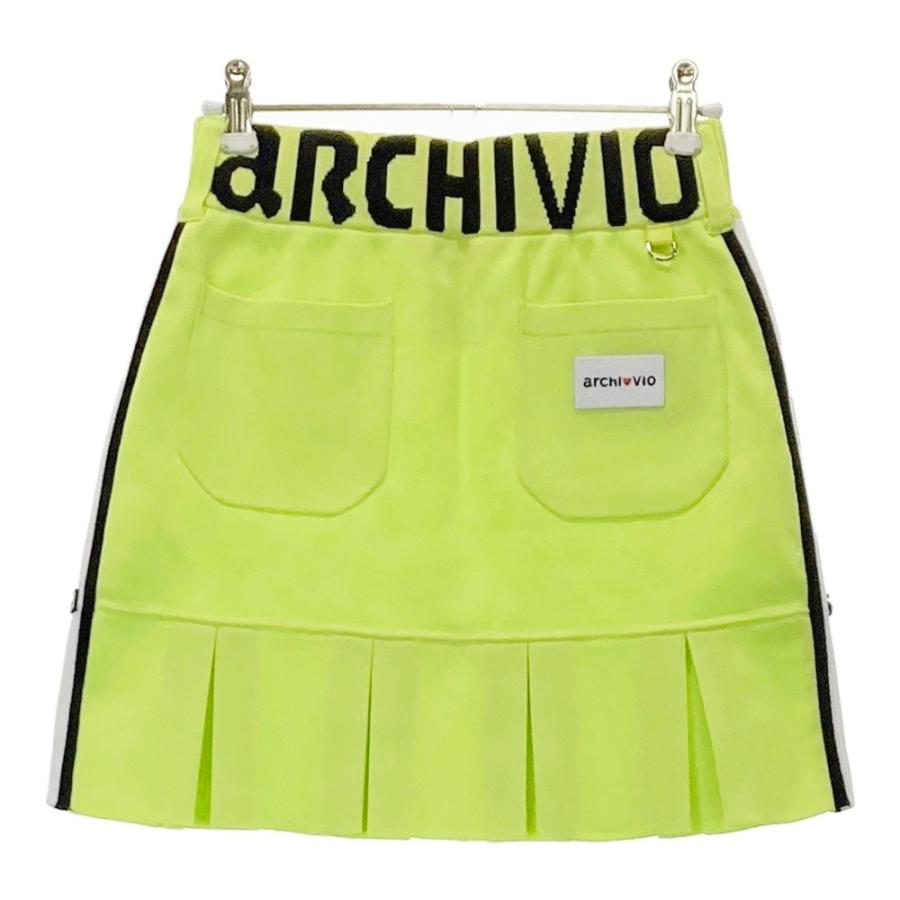 ARCHIVIO アルチビオ スカート イエロー系 36 ゴルフウェア レディース