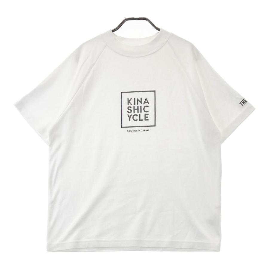 木梨サイクル／ゴルフ／モックネック半袖Tシャツ／白／ＸＬ／THE GOLF／新品 ホワイトL・M・XL【新品】☆木梨サイクル ゴルフ：モックネック