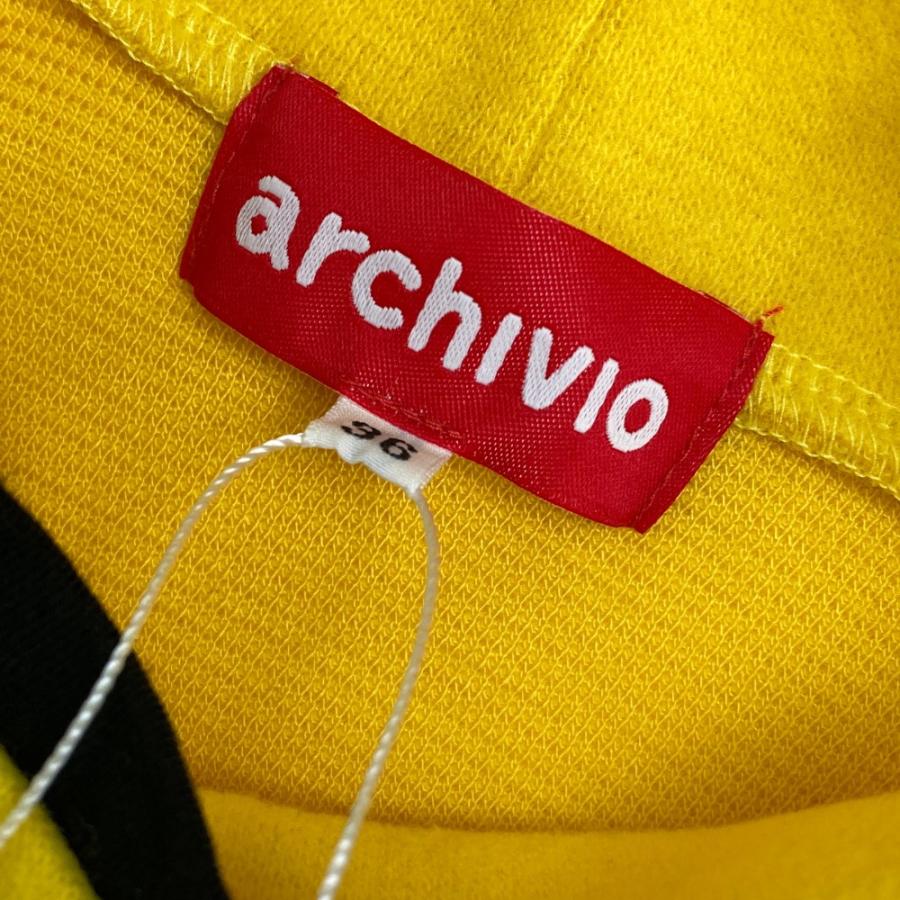 新品】ARCHIVIO アルチビオ ハイネック ニットセーター イエロー