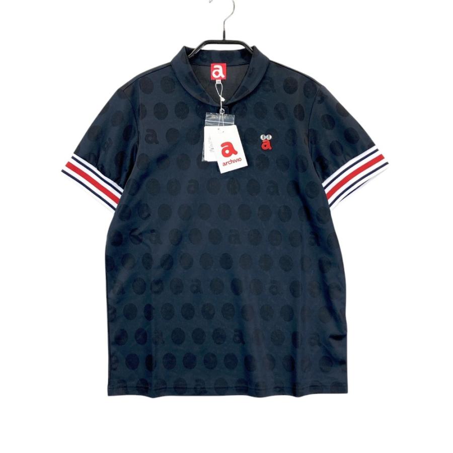 archivio 【新品】ARCHIVIO アルチビオ 半袖ポロシャツ ドット柄 archivio 【新品】ARCHIVIO アルチビオ 半袖ポロシャツ ドット柄
