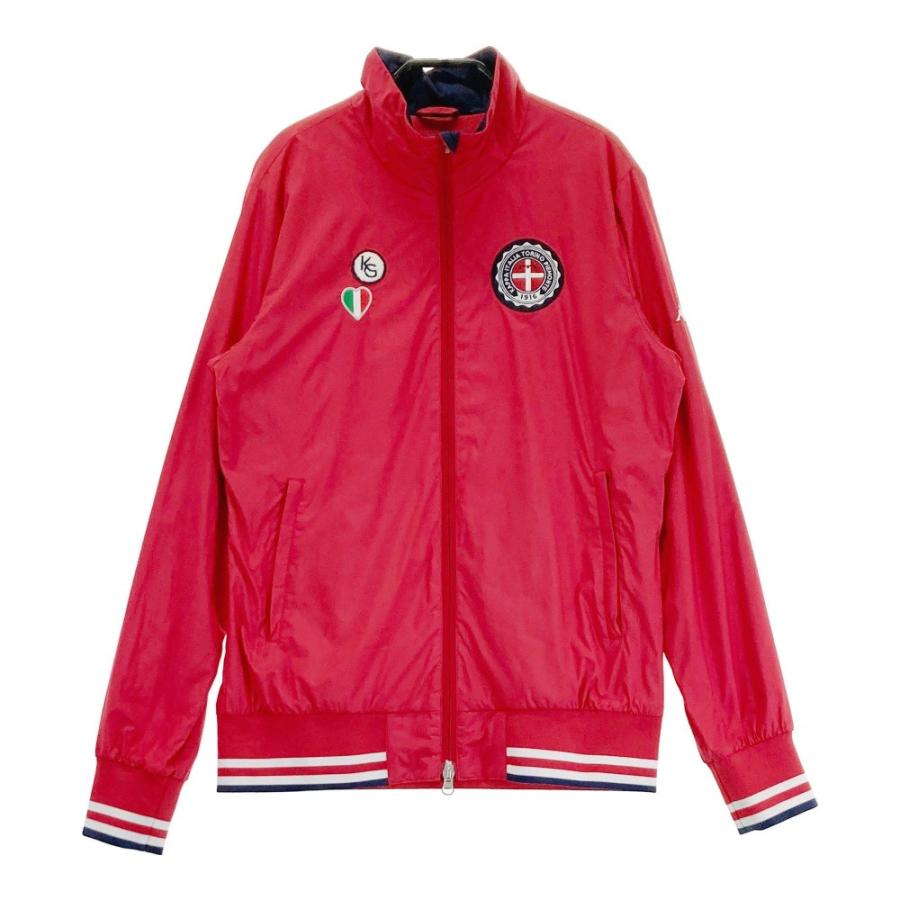 kappaGOLFウェアー Kappa GOLF KAPPA カッパゴルフ 裏メッシュ ジップ ジャケット レッド