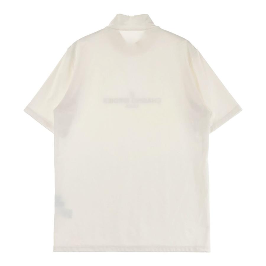 ジーフォア 通販 モックネック tシャツ 半袖 モックネックプレー