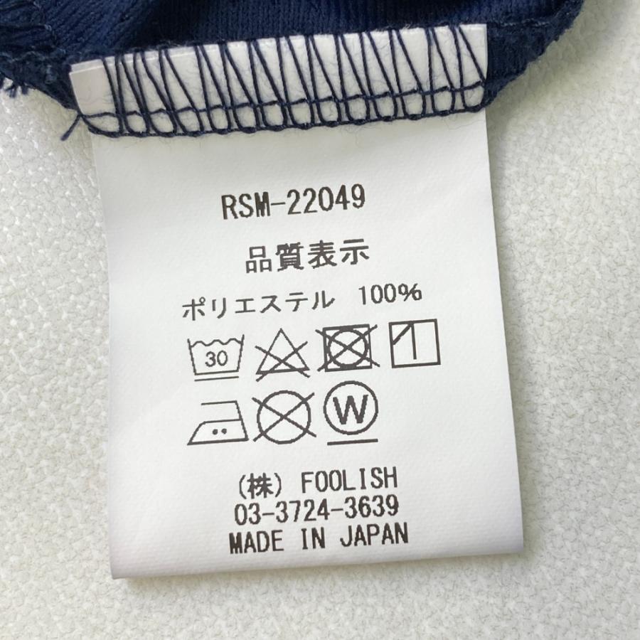 ROUGH&SWELL ラフアンドスウェル ハイネック 長袖Tシャツ 袖ロゴ