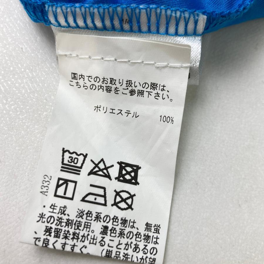 J.LINDEBERG（ジェイリンドバーグ） 半袖ポロシャツ ゼブラ柄 ブルー系
