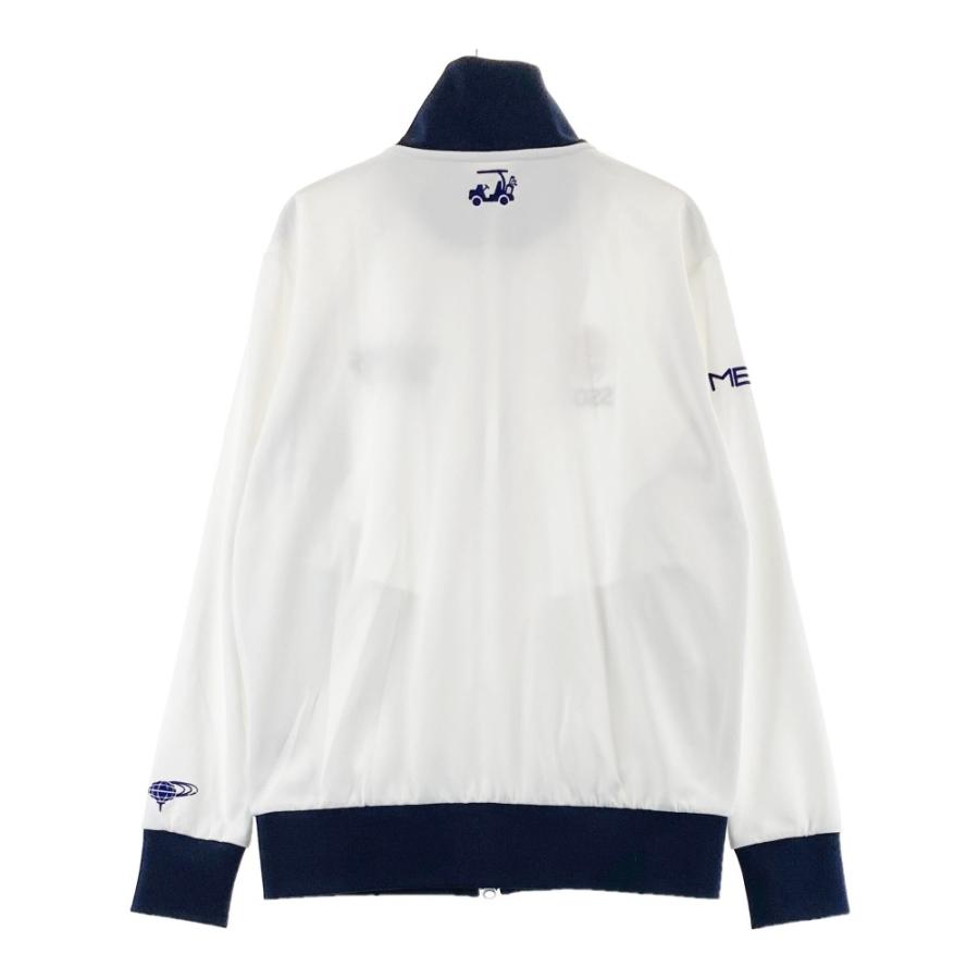 BEAMS GOLF ジャケット L ホワイト BEAMS GOLF ビームスゴルフ ジップジャケット ホワイト系 L