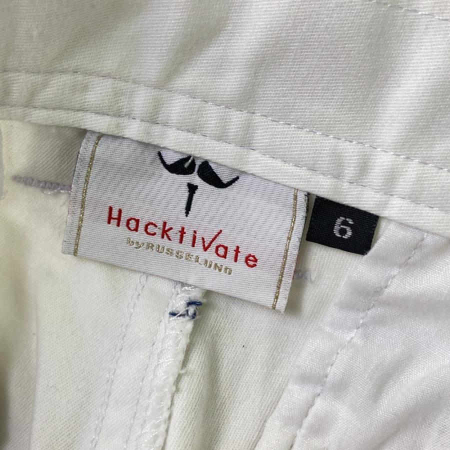 RUSSELUNO ラッセルノ Hacktivate ハーフパンツ ロゴ刺繍 総柄 RUSSELUNO ラッセルノ Hacktivate ハーフパンツ ロゴ刺繍 総柄