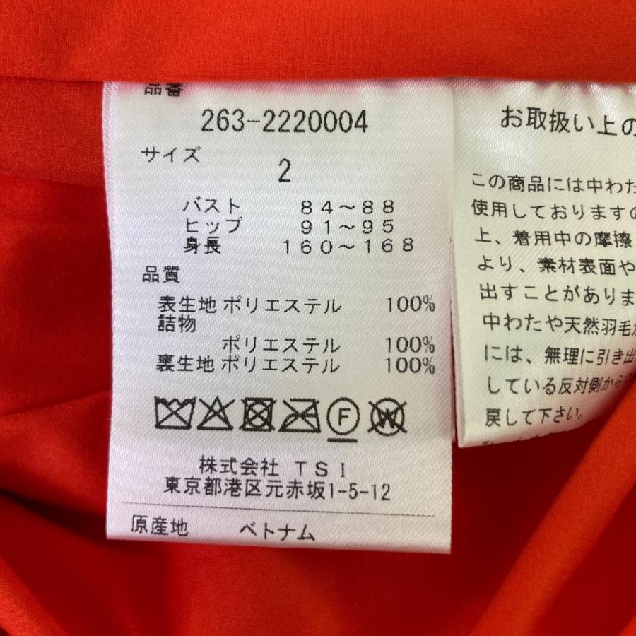 JACK BUNNY ジャックバニー 2WAY 中綿ジャケット オレンジ系 2 ゴルフ