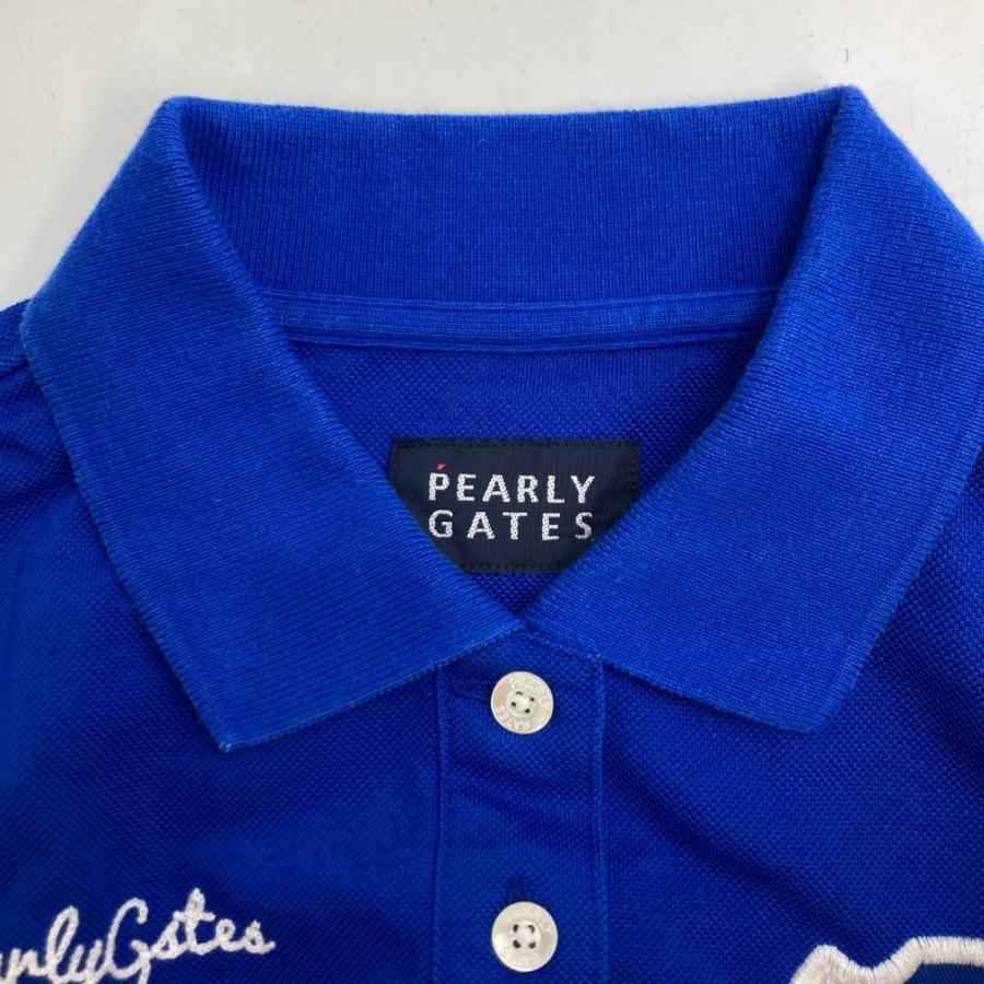 PEARLY GATES（パーリーゲイツ） ノースリーブポロシャツ ニコちゃん