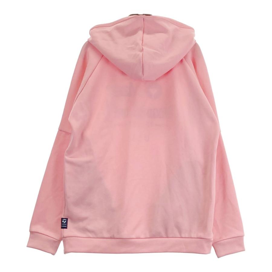 TAYLORMADE パーカー ピンク 美品】TAYLOR MADE テーラーメイド スウェットパーカー ピンク系
