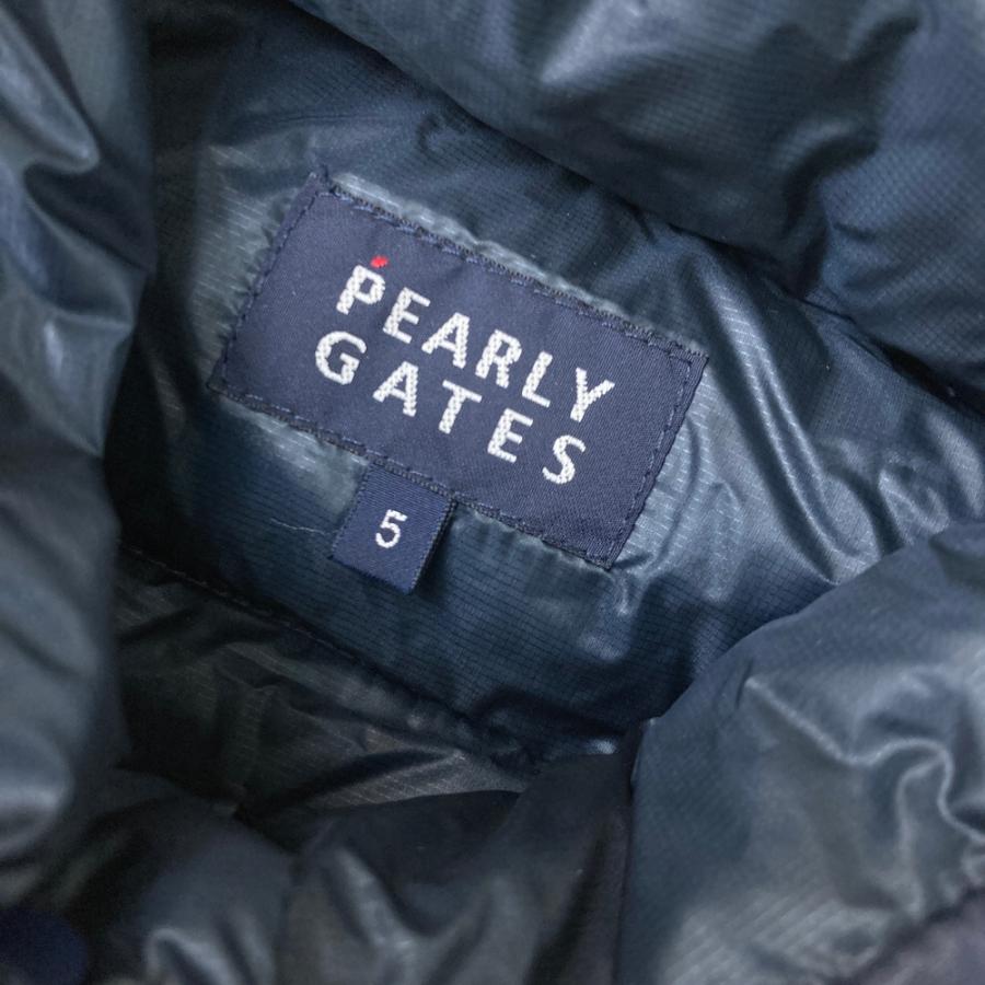 PEARLY GATES パーリーゲイツ 2WAY ダウンジャケット ネイビー系