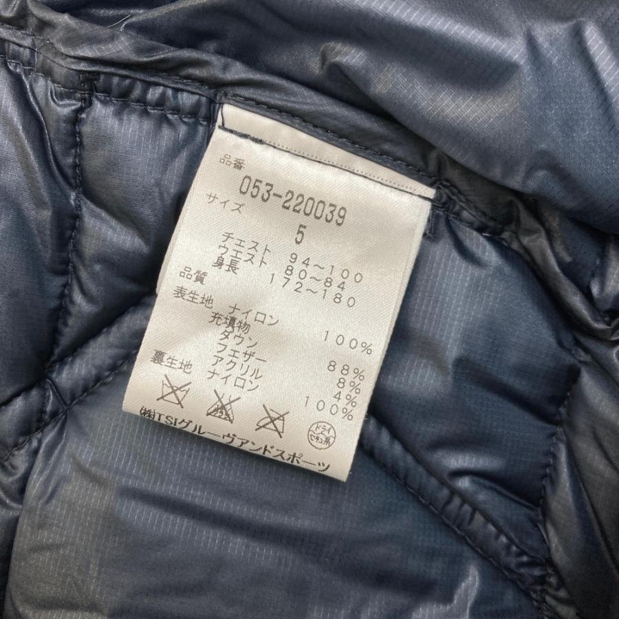 PEARLY GATES ジャケット ネイビー size5 L相当 PEARLY GATES パーリーゲイツ 2WAY ダウンジャケット ネイビー系