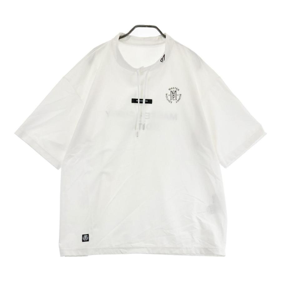 マスターバニーエディション ロゴプリントtシャツ ホワイト 白 サイズ5相当 マスターバニーエディション ロゴプリントtシャツ ホワイト 白