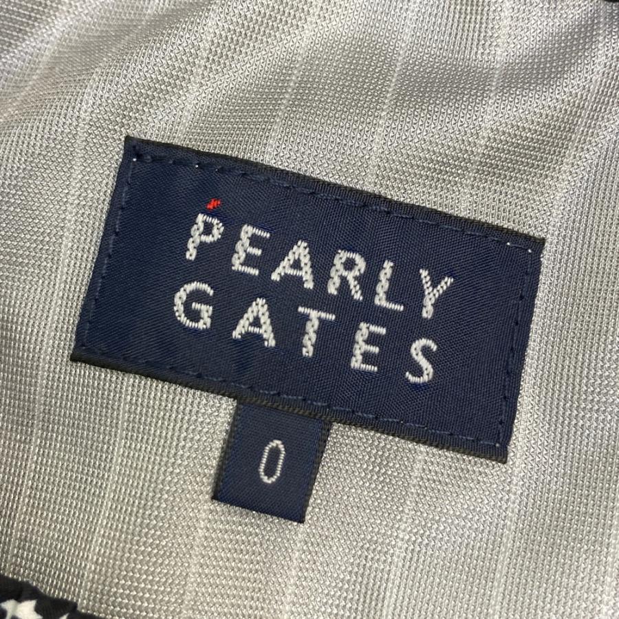 サイズ：0 PEARLY GATES パーリーゲイツ  蓄熱 スカート 千鳥 チェック柄 ネイビー系 [240101388160] ゴルフウェア レディース ストスト PEARLY GATES（パーリーゲイツ） 蓄熱 スカート 千鳥 チェック柄