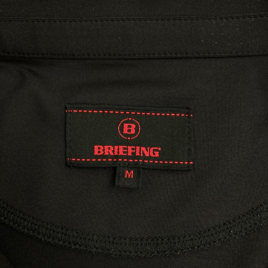 BRIEFING GOLF ブリーフィング 半袖ポロシャツ ブラック系 M ゴルフ