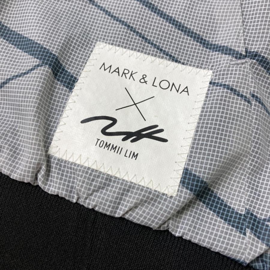 サイズ：46 MARK&LONA マークアンドロナ ×TOMMII LIM 裏メッシュ 長袖ジャケット 総柄 グレー系 [240101388636] ゴルフウェア メンズ ストスト MARK&LONA マークアンドロナ ×TOMMII LIM 裏メッシュ 長袖ジャケット