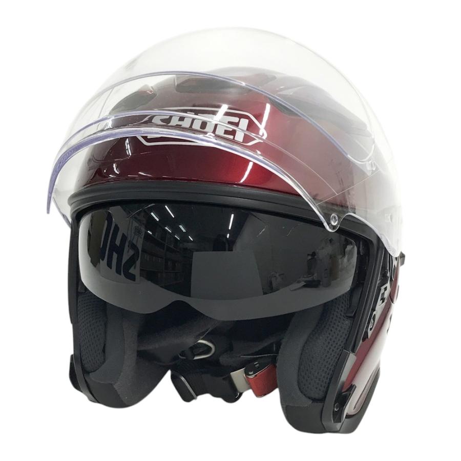 SHOEI ショウエイ J-Cruise2 ジェットヘルメット ワインレッド L