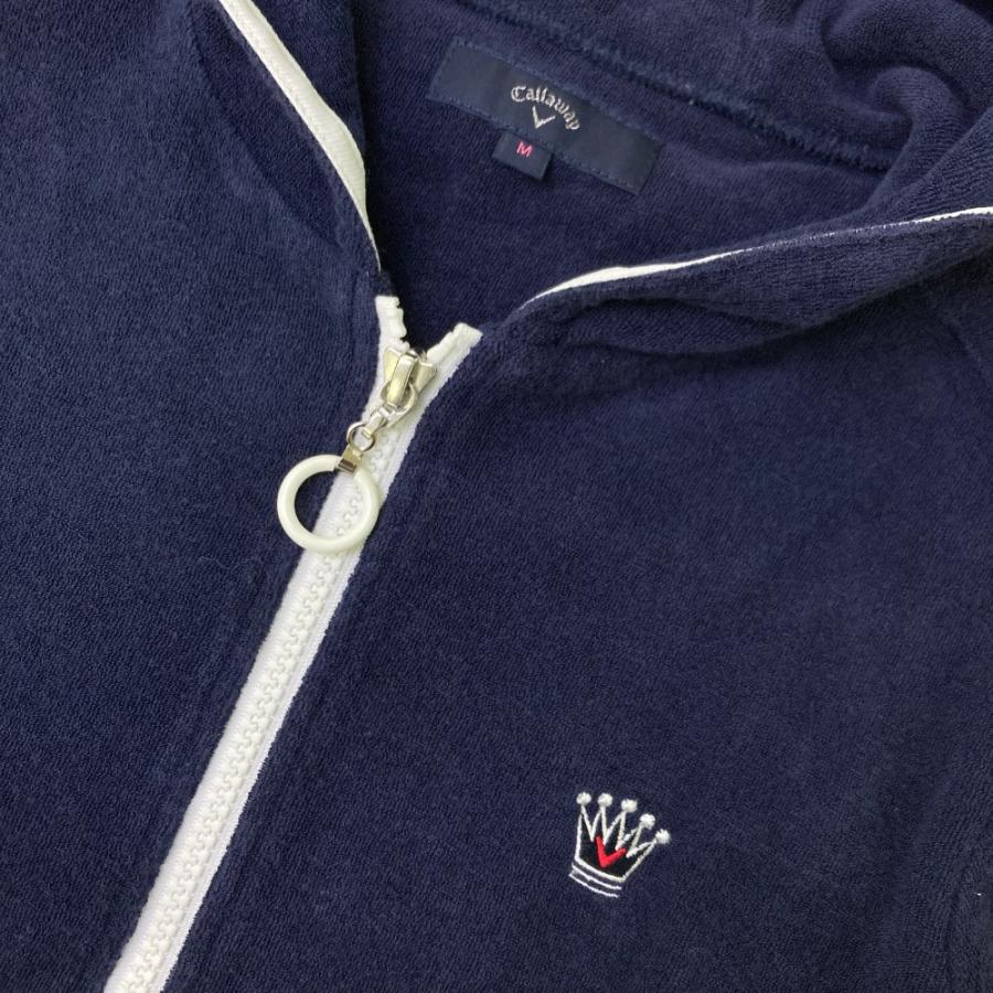 Callaway（キャロウェイ） 長袖 ジップパーカー ネイビー系 M ゴルフ